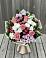 Букет цветов из: Альстромерии, Гвоздики, Розы и Хризантемы в Михайловской Слободе