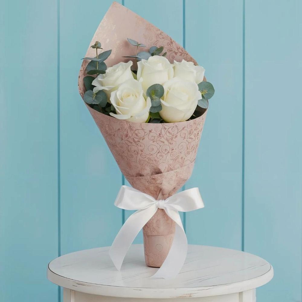 Букет цветов из: Розы в Михайловской Слободе