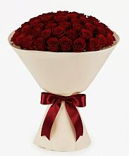 Букет 101 Бордовая роза Блэк Бакарра #REPLACE_PRED# Михайловской Слободе