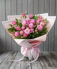 Букет Розовый кустик в Михайловской Слободе