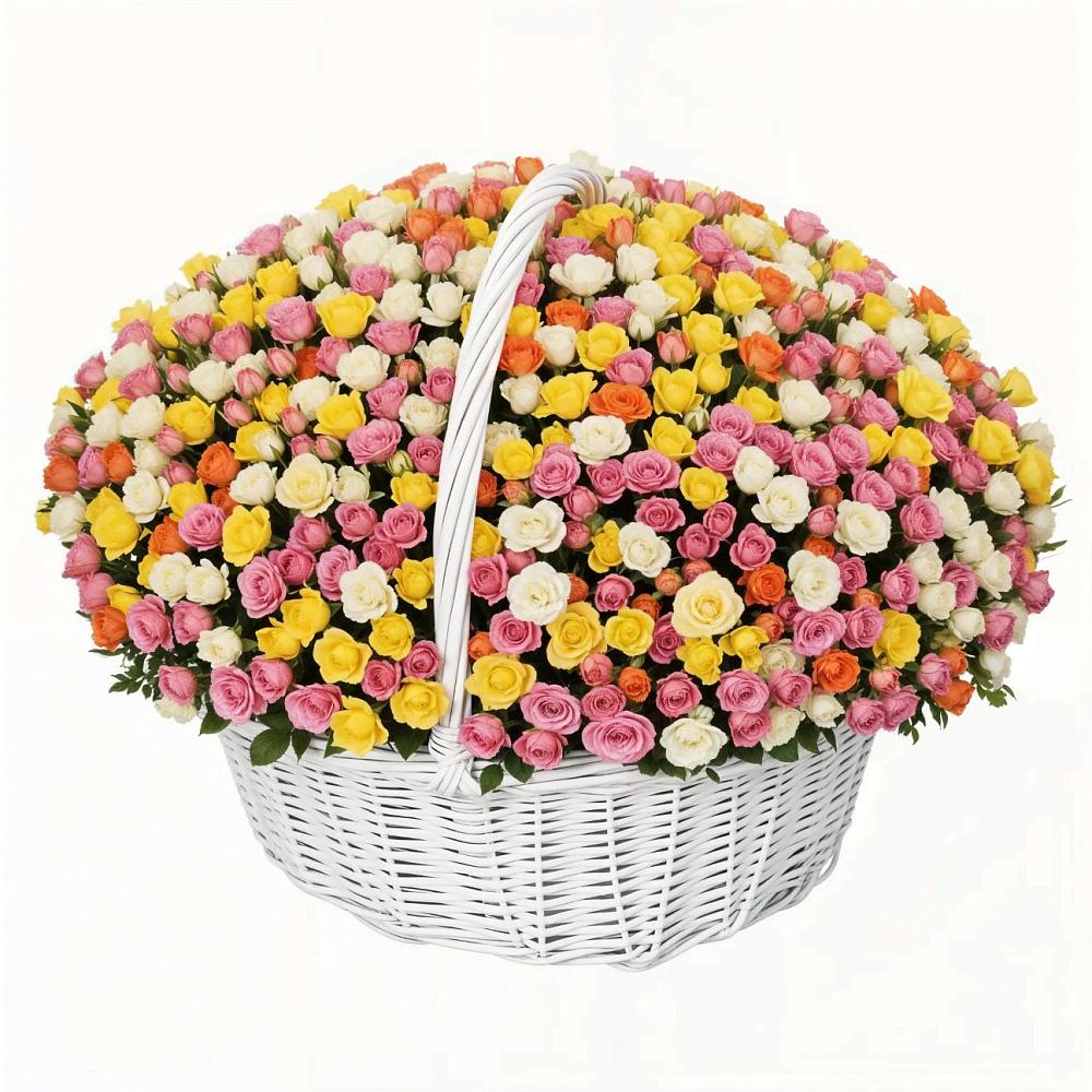 Премиум букет из: Розы в Михайловской Слободе