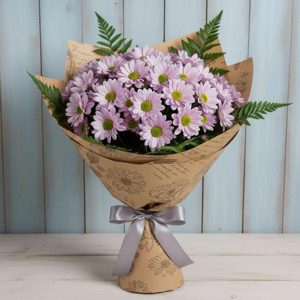 Букет цветов из: Хризантемы в Михайловской Слободе