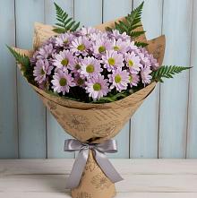 Букет цветов из:  Хризантемы в Михайловской Слободе