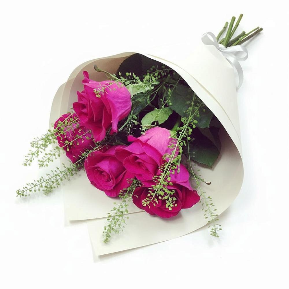 Букет цветов из: Розы в Михайловской Слободе