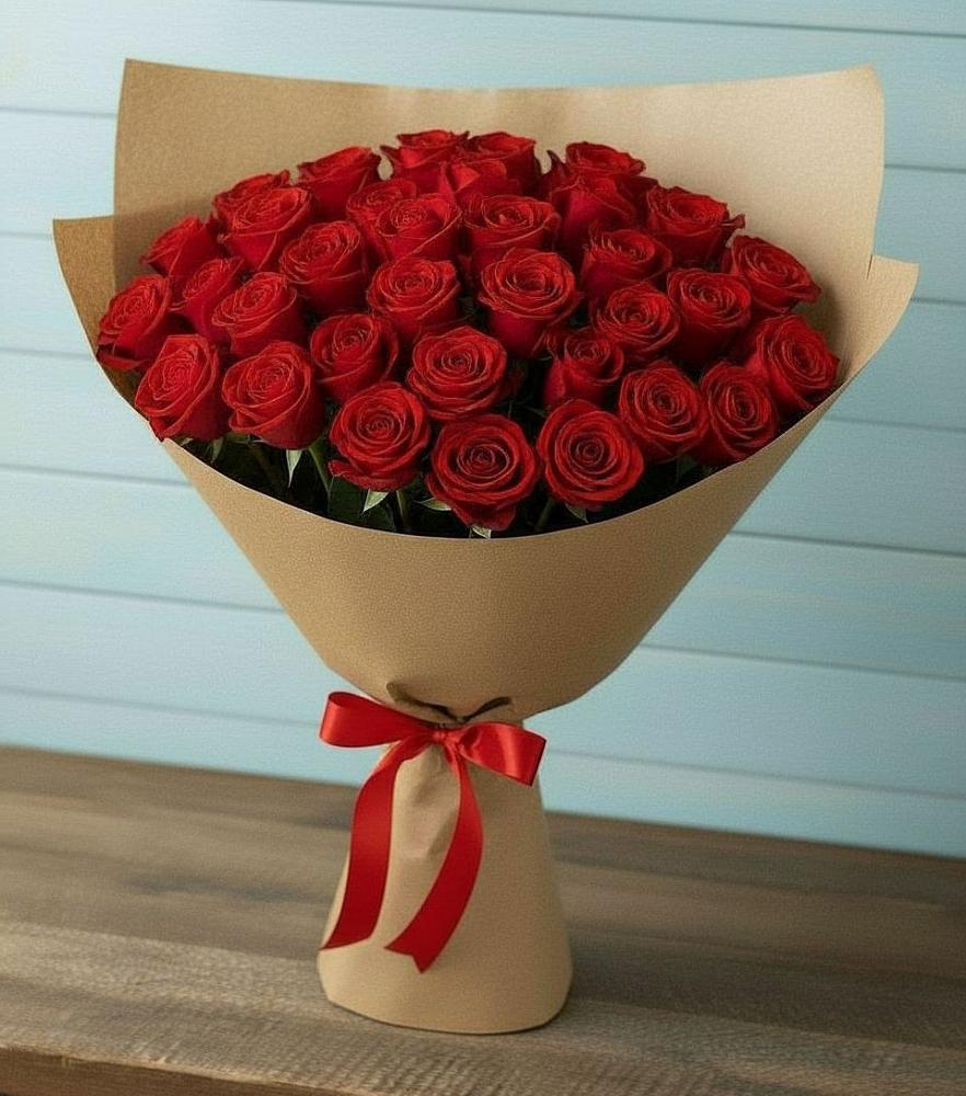 Букет Красные розы Милано в Михайловской Слободе