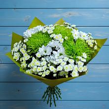 Букет цветов из:  Хризантемы в Михайловской Слободе