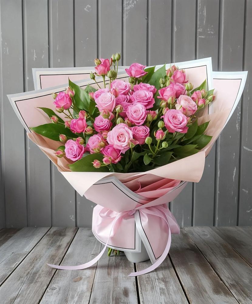Букет Розовый кустик в Михайловской Слободе