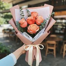 Букет цветов из:  Розы #REPLACE_PRED# Михайловской Слободе