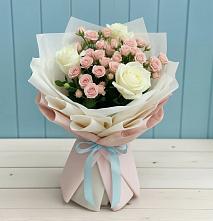 Букет цветов из:  Розы #REPLACE_PRED# Михайловской Слободе