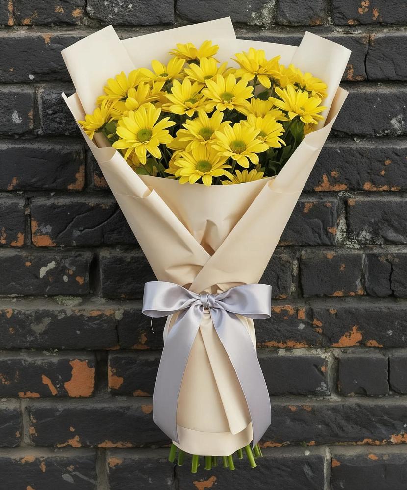 Букет цветов из: Хризантемы в Михайловской Слободе