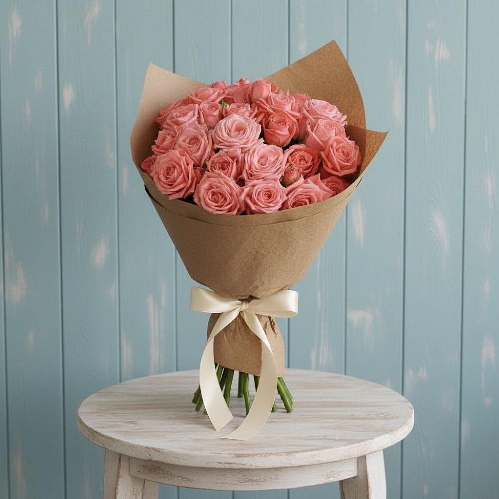 Букет цветов из: Розы в Михайловской Слободе