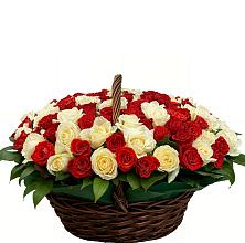 Премиум букет из: Розы #REPLACE_PRED# Михайловской Слободе