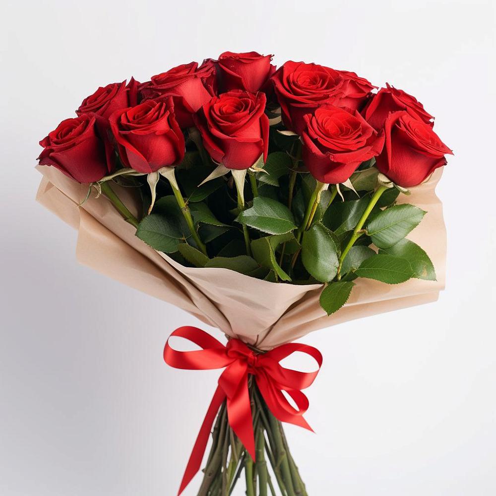 Букет 11 Красных роз Эдлесс Лав в Михайловской Слободе